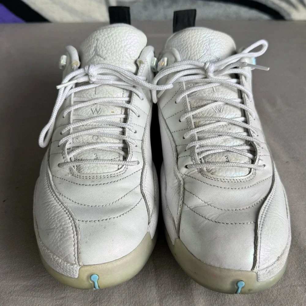 Size 13 - Nike Air Jordan 12 Low Retro Easter DB0733-190 White/Blue